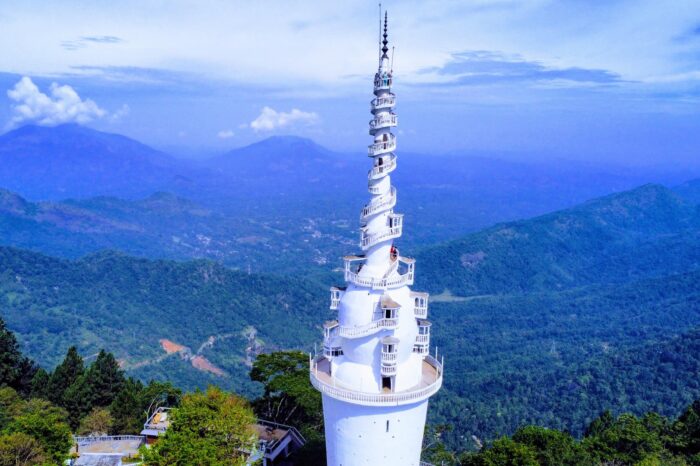 Kandy City Tour  Famous Ambuluwawa Tower